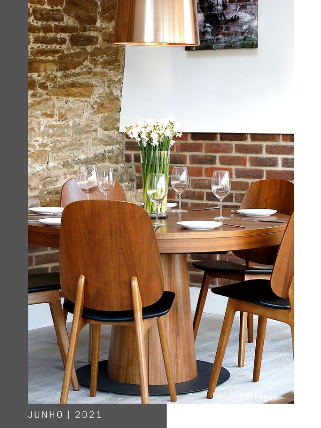 Móveis com pé palito