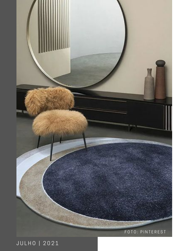 Tapetes Orgânicos, protagonistas em qualquer ambiente