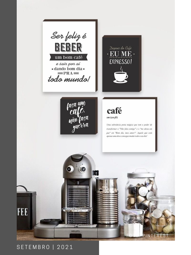 Três dicas para montar o seu cantinho do café em casa