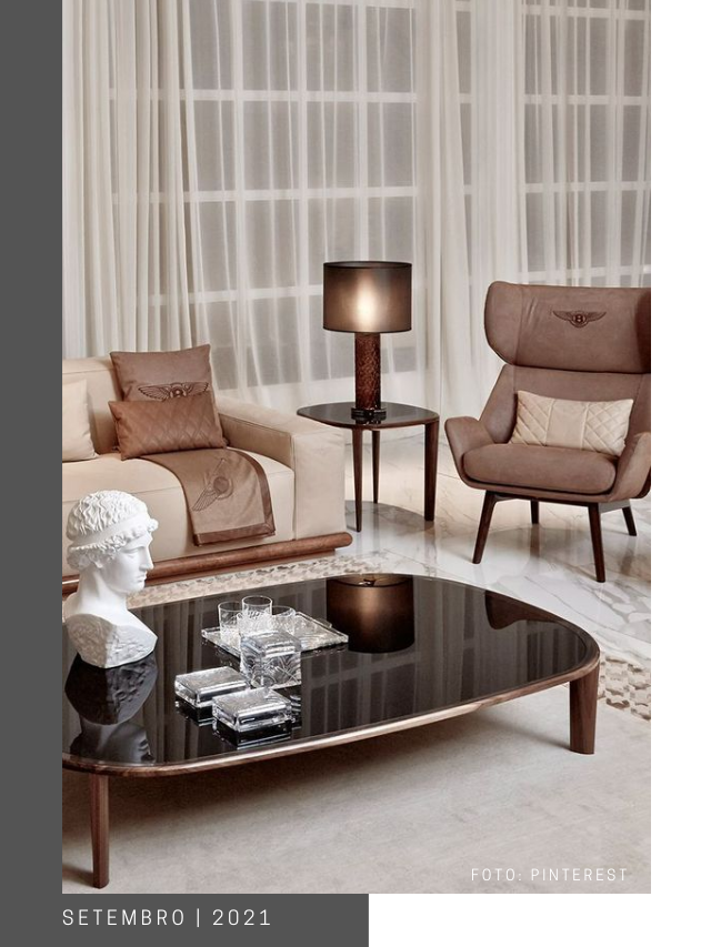 Como decorar a mesa de centro?