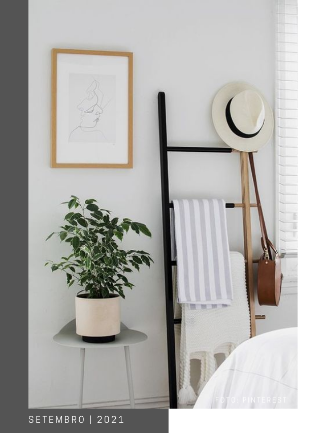 Formas brilhantes de usar um cabideiro
