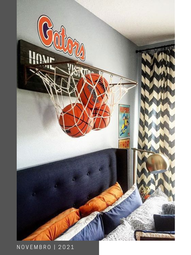 Mostre sua paixão por esporte na decoração