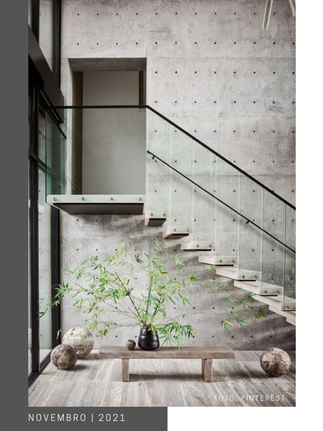 Cimento Queimado na décor