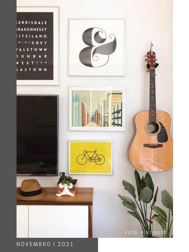 Composições criativas para dar um up na parede