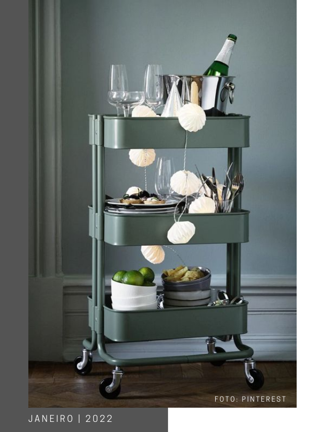 Raskog o carrinho da Ikea que é a sensação na décor