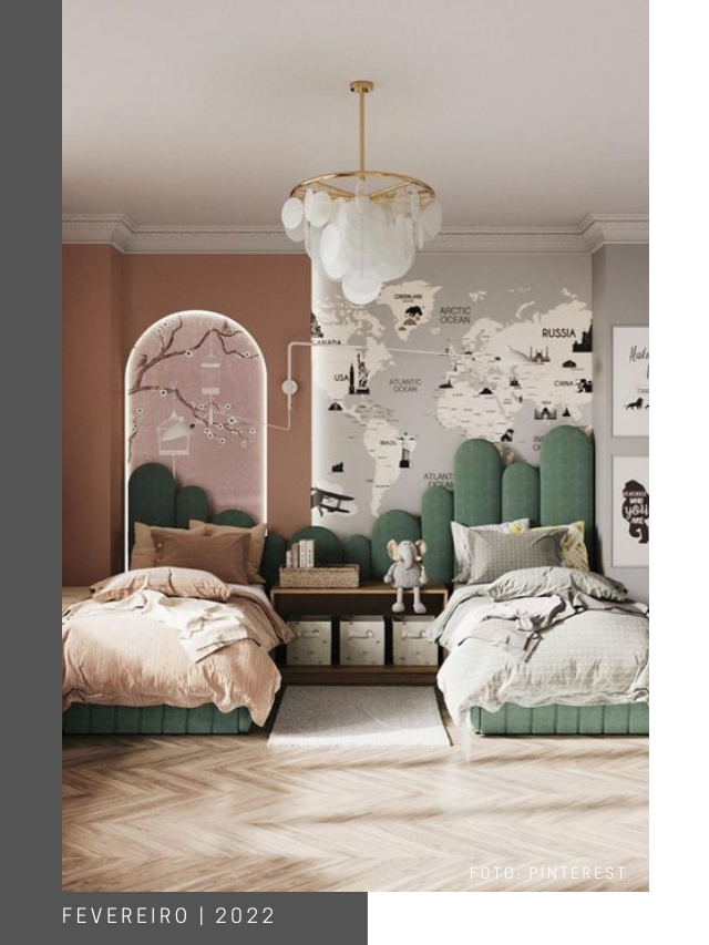 Ideias fofas para quartos compartilhados