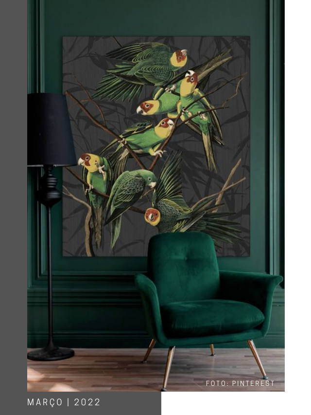 Gosta da cor verde? Que tal usá-la na Décor?